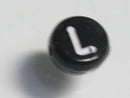 TOKO-BEADS P011-2-L Alphabet (L) 7mm P011-2-L アルファベット（L） 7mm Asian bead & African bead  Handmade,Lampeork,bead,asia,india,ethnic,parts,accessory,beads とんぼ玉,ビーズ,トンボ玉,アジア,インド,エスニック,手作り,パーツ,アクセサリー