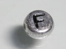 TOKO-BEADS P011-3-F Alphabet (F) 7mm P011-3-F アルファベット（F） 7mm Asian bead & African bead  Handmade,Lampeork,bead,asia,india,ethnic,parts,accessory,beads とんぼ玉,ビーズ,トンボ玉,アジア,インド,エスニック,手作り,パーツ,アクセサリー