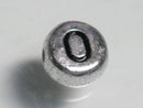 TOKO-BEADS P011-3-O Alphabet (O) 7mm P011-3-O アルファベット（O） 7mm Asian bead & African bead  Handmade,Lampeork,bead,asia,india,ethnic,parts,accessory,beads とんぼ玉,ビーズ,トンボ玉,アジア,インド,エスニック,手作り,パーツ,アクセサリー