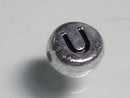 TOKO-BEADS P011-3-U Alphabet (U) 7mm P011-3-U アルファベット（U） 7mm Asian bead & African bead  Handmade,Lampeork,bead,asia,india,ethnic,parts,accessory,beads とんぼ玉,ビーズ,トンボ玉,アジア,インド,エスニック,手作り,パーツ,アクセサリー
