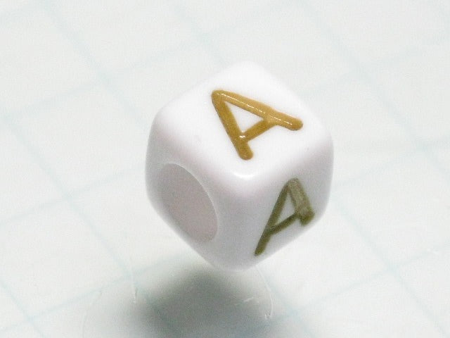 TOKO-BEADS P012-1-A Alphabet (A) 6mm P012-1-A アルファベット（A） 6mm Asian bead & African bead  Handmade,Lampeork,bead,asia,india,ethnic,parts,accessory,beads とんぼ玉,ビーズ,トンボ玉,アジア,インド,エスニック,手作り,パーツ,アクセサリー