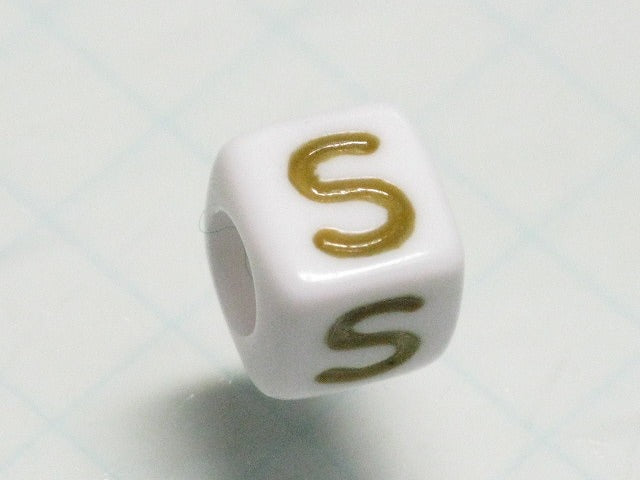 TOKO-BEADS P012-1-S Alphabet (S) 6mm P012-1-S アルファベット（S） 6mm Asian bead & African bead  Handmade,Lampeork,bead,asia,india,ethnic,parts,accessory,beads とんぼ玉,ビーズ,トンボ玉,アジア,インド,エスニック,手作り,パーツ,アクセサリー