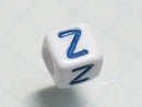 TOKO-BEADS P012-2-Z Alphabet (Z) 6mm P012-2-Z アルファベット（Z） 6mm Asian bead & African bead  Handmade,Lampeork,bead,asia,india,ethnic,parts,accessory,beads とんぼ玉,ビーズ,トンボ玉,アジア,インド,エスニック,手作り,パーツ,アクセサリー