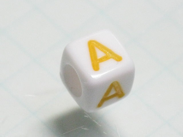 TOKO-BEADS P012-3-A Alphabet (A) 6mm P012-3-A アルファベット（A） 6mm Asian bead & African bead  Handmade,Lampeork,bead,asia,india,ethnic,parts,accessory,beads とんぼ玉,ビーズ,トンボ玉,アジア,インド,エスニック,手作り,パーツ,アクセサリー