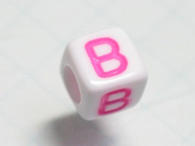 TOKO-BEADS P012-4-B Alphabet (B) 6mm P012-4-B アルファベット（B） 6mm Asian bead & African bead  Handmade,Lampeork,bead,asia,india,ethnic,parts,accessory,beads とんぼ玉,ビーズ,トンボ玉,アジア,インド,エスニック,手作り,パーツ,アクセサリー