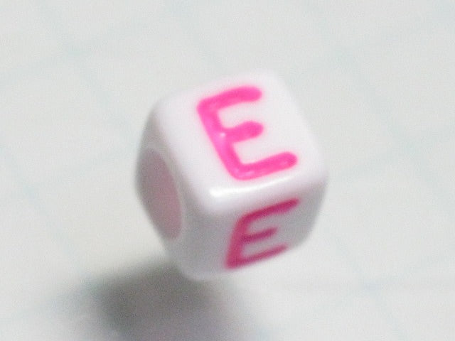 TOKO-BEADS P012-4-E Alphabet (E) 6mm P012-4-E アルファベット（E） 6mm Asian bead & African bead  Handmade,Lampeork,bead,asia,india,ethnic,parts,accessory,beads とんぼ玉,ビーズ,トンボ玉,アジア,インド,エスニック,手作り,パーツ,アクセサリー