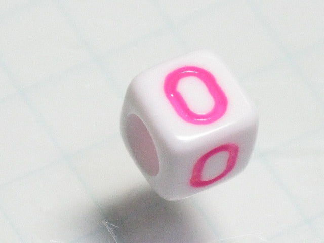 TOKO-BEADS P012-4-O Alphabet (O) 6mm P012-4-O アルファベット（O） 6mm Asian bead & African bead  Handmade,Lampeork,bead,asia,india,ethnic,parts,accessory,beads とんぼ玉,ビーズ,トンボ玉,アジア,インド,エスニック,手作り,パーツ,アクセサリー