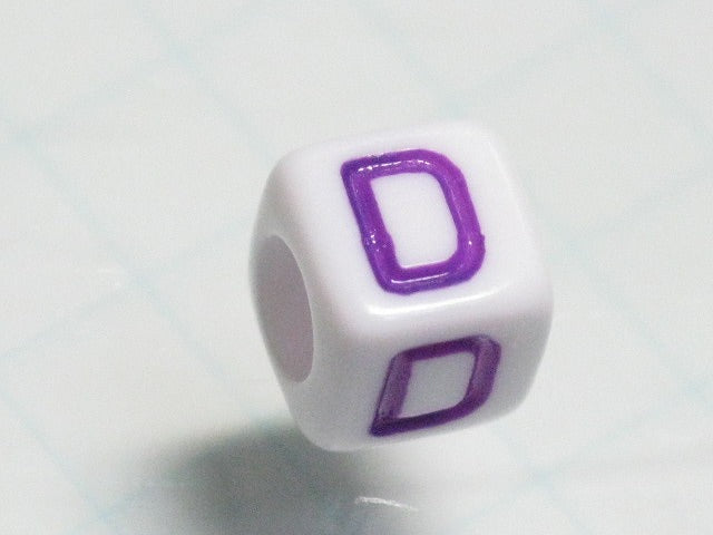 TOKO-BEADS P012-5-D Alphabet (D) 6mm P012-5-D アルファベット（D） 6mm Asian bead & African bead  Handmade,Lampeork,bead,asia,india,ethnic,parts,accessory,beads とんぼ玉,ビーズ,トンボ玉,アジア,インド,エスニック,手作り,パーツ,アクセサリー