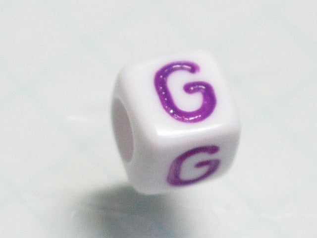 TOKO-BEADS P012-5-G Alphabet (G) 6mm P012-5-G アルファベット（G） 6mm Asian bead & African bead  Handmade,Lampeork,bead,asia,india,ethnic,parts,accessory,beads とんぼ玉,ビーズ,トンボ玉,アジア,インド,エスニック,手作り,パーツ,アクセサリー