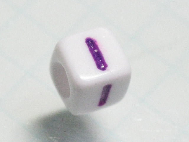 TOKO-BEADS P012-5-I Alphabet (I) 6mm P012-5-I アルファベット（I） 6mm Asian bead & African bead  Handmade,Lampeork,bead,asia,india,ethnic,parts,accessory,beads とんぼ玉,ビーズ,トンボ玉,アジア,インド,エスニック,手作り,パーツ,アクセサリー