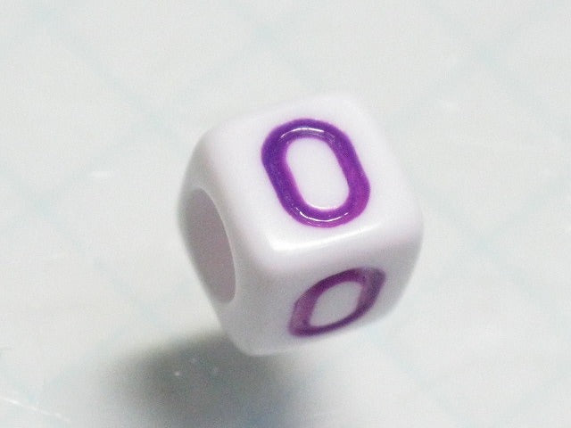 TOKO-BEADS P012-5-O Alphabet (O) 6mm P012-5-O アルファベット（O） 6mm Asian bead & African bead  Handmade,Lampeork,bead,asia,india,ethnic,parts,accessory,beads とんぼ玉,ビーズ,トンボ玉,アジア,インド,エスニック,手作り,パーツ,アクセサリー