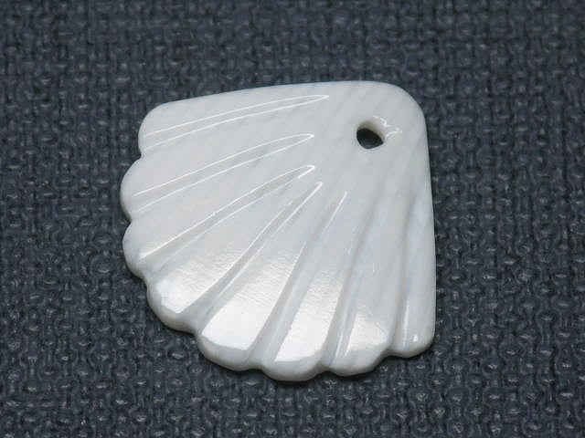 TOKO-BEADS PB007-08 Shell Charm 17mm PB007-08 シェルチャーム（貝） 17mm Asian bead & African bead  Handmade,Lampeork,bead,asia,india,ethnic,parts,accessory,beads とんぼ玉,ビーズ,トンボ玉,アジア,インド,エスニック,手作り,パーツ,アクセサリー