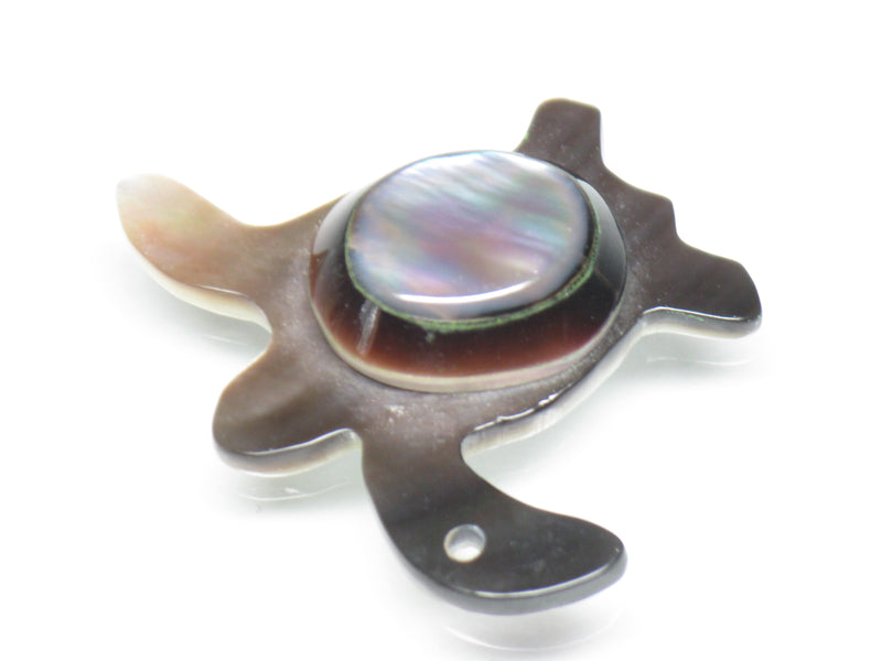 TOKO-BEADS PB007-36 Shell Charm 30mm PB007-36 シェルチャーム（カメ） 30mm Asian bead & African bead  Handmade,Lampeork,bead,asia,india,ethnic,parts,accessory,beads とんぼ玉,ビーズ,トンボ玉,アジア,インド,エスニック,手作り,パーツ,アクセサリー