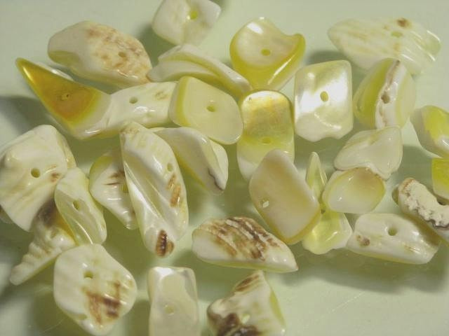 TOKO-BEADS PB007-37 Shell bead (20g) 7~10mm PB007-37 シェルさざれビーズ（20g） 7~10mm Asian bead & African bead  Handmade,Lampeork,bead,asia,india,ethnic,parts,accessory,beads とんぼ玉,ビーズ,トンボ玉,アジア,インド,エスニック,手作り,パーツ,アクセサリー