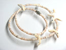 TOKO-BEADS | TOKO-BEADS |PB007-99N シェルビーズ2種ミックス（37cm連） 3~18mm | TOKO-BEADS |PB007-99N Mixed Shell bead (37cm strand) 3~18mm Asian bead & African bead  Handmade,Lampeork,bead,asia,india,ethnic,parts,accessory,beads とんぼ玉,ビーズ,トンボ玉,アジア,インド,エスニック,手作り,パーツ,アクセサリー