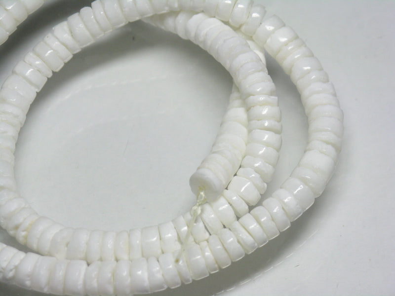 TOKO-BEADS PB010-20 Shell bead (strand) 5~6mm PB010-20 ヒーシービーズ（連） 5~6mm Asian bead & African bead  Handmade,Lampeork,bead,asia,india,ethnic,parts,accessory,beads とんぼ玉,ビーズ,トンボ玉,アジア,インド,エスニック,手作り,パーツ,アクセサリー