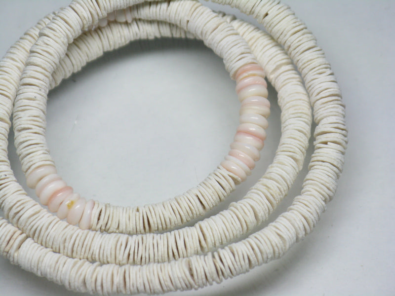 TOKO-BEADS PB011-01 Shell bead (strand) 4~4.5mm PB011-01 ヒーシービーズ（連） 4~4.5mm Asian bead & African bead  Handmade,Lampeork,bead,asia,india,ethnic,parts,accessory,beads とんぼ玉,ビーズ,トンボ玉,アジア,インド,エスニック,手作り,パーツ,アクセサリー