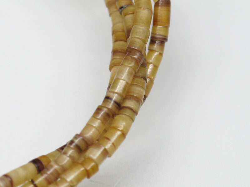 TOKO-BEADS PB011-05 Shell bead (strand) 3mm PB011-05 ヒーシービーズ（連） 3mm Asian bead & African bead  Handmade,Lampeork,bead,asia,india,ethnic,parts,accessory,beads とんぼ玉,ビーズ,トンボ玉,アジア,インド,エスニック,手作り,パーツ,アクセサリー