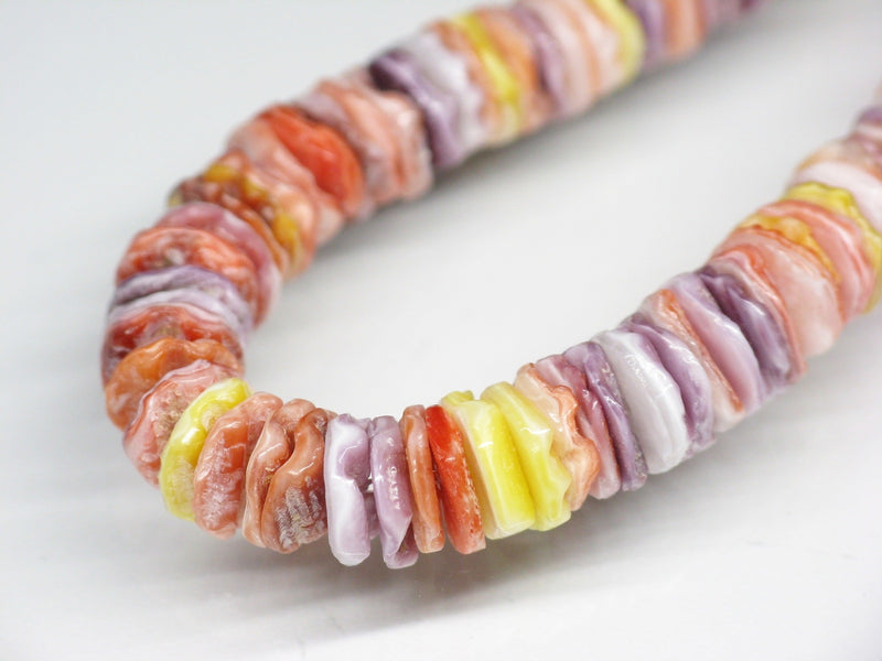 | TOKO-BEADS |PB011-46 ヒーシービーズ（連） 6mmとんぼ玉,ビーズ,トンボ玉,アジア,インド,エスニック,手作り,パーツ,アクセサリー