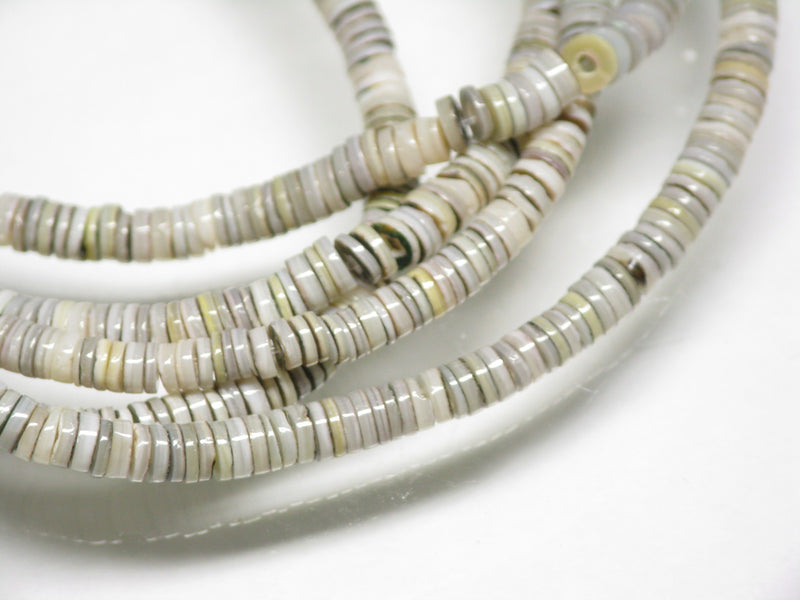 TOKO-BEADS PB011-49 Shell bead (strand) 3mm PB011-49 ヒーシービーズ（連） 3mm Asian bead & African bead  Handmade,Lampeork,bead,asia,india,ethnic,parts,accessory,beads とんぼ玉,ビーズ,トンボ玉,アジア,インド,エスニック,手作り,パーツ,アクセサリー