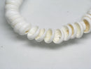 TOKO-BEADS PB014-22 Puka-Shell (strand) 7~8mm PB014-22 プカシェル（連） 7~8mm Asian bead & African bead  Handmade,Lampeork,bead,asia,india,ethnic,parts,accessory,beads とんぼ玉,ビーズ,トンボ玉,アジア,インド,エスニック,手作り,パーツ,アクセサリー