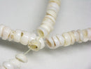 TOKO-BEADS PB014-24 Puka-Shell (strand) 5~6mm PB014-24 プカシェル（連） 5~6mm Asian bead & African bead  Handmade,Lampeork,bead,asia,india,ethnic,parts,accessory,beads とんぼ玉,ビーズ,トンボ玉,アジア,インド,エスニック,手作り,パーツ,アクセサリー