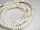 TOKO-BEADS PB014-24 Puka-Shell (strand) 5~6mm PB014-24 プカシェル（連） 5~6mm Asian bead & African bead  Handmade,Lampeork,bead,asia,india,ethnic,parts,accessory,beads とんぼ玉,ビーズ,トンボ玉,アジア,インド,エスニック,手作り,パーツ,アクセサリー