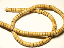 TOKO-BEADS PW001-07 Palm wood bead (strand) 5.5mm PW001-07 ココナッツビーズ（連） 5.5mm Asian bead & African bead  Handmade,Lampeork,bead,asia,india,ethnic,parts,accessory,beads とんぼ玉,ビーズ,トンボ玉,アジア,インド,エスニック,手作り,パーツ,アクセサリー
