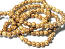 TOKO-BEADS PW002-12N Palm wood bead (strand) 6.5mm PW002-12N ココナッツビーズ（連） 6.5mm Asian bead & African bead  Handmade,Lampeork,bead,asia,india,ethnic,parts,accessory,beads とんぼ玉,ビーズ,トンボ玉,アジア,インド,エスニック,手作り,パーツ,アクセサリー