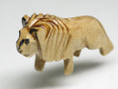 TOKO-BEADS PW002-35S Wooden Charm (Lion) 28mm PW002-35S ウッドチャーム（らいおん） 28mm Asian bead & African bead  Handmade,Lampeork,bead,asia,india,ethnic,parts,accessory,beads とんぼ玉,ビーズ,トンボ玉,アジア,インド,エスニック,手作り,パーツ,アクセサリー