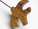 TOKO-BEADS PW002-36 Palm wood Charm 24mm PW002-36 ココナッツチャーム（かめ） 24mm Asian bead & African bead  Handmade,Lampeork,bead,asia,india,ethnic,parts,accessory,beads とんぼ玉,ビーズ,トンボ玉,アジア,インド,エスニック,手作り,パーツ,アクセサリー