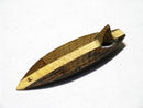 TOKO-BEADS PW002-46 Palm wood Charm 33mm PW002-46 ココナッツチャーム（ボード） 33mm Asian bead & African bead  Handmade,Lampeork,bead,asia,india,ethnic,parts,accessory,beads とんぼ玉,ビーズ,トンボ玉,アジア,インド,エスニック,手作り,パーツ,アクセサリー
