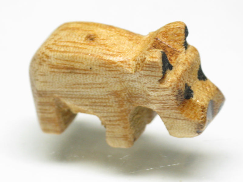 TOKO-BEADS PW002-86S Wooden Charm (Hippo) 23mm PW002-86S ウッドチャーム（かば） 23mm Asian bead & African bead  Handmade,Lampeork,bead,asia,india,ethnic,parts,accessory,beads とんぼ玉,ビーズ,トンボ玉,アジア,インド,エスニック,手作り,パーツ,アクセサリー