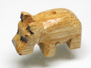 TOKO-BEADS PW002-86S Wooden Charm (Hippo) 23mm PW002-86S ウッドチャーム（かば） 23mm Asian bead & African bead  Handmade,Lampeork,bead,asia,india,ethnic,parts,accessory,beads とんぼ玉,ビーズ,トンボ玉,アジア,インド,エスニック,手作り,パーツ,アクセサリー