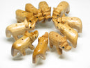 TOKO-BEADS PW002-88P Wooden Charm (Rhino 10pcs) 25mm PW002-88P ウッドチャーム（さい）（10個パック） 25mm Asian bead & African bead  Handmade,Lampeork,bead,asia,india,ethnic,parts,accessory,beads とんぼ玉,ビーズ,トンボ玉,アジア,インド,エスニック,手作り,パーツ,アクセサリー