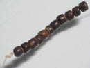 TOKO-BEADS PW004-10P Palm wood bead (10g) 3.5mm PW004-10P ココナッツビーズ（10g） 3.5mm Asian bead & African bead  Handmade,Lampeork,bead,asia,india,ethnic,parts,accessory,beads とんぼ玉,ビーズ,トンボ玉,アジア,インド,エスニック,手作り,パーツ,アクセサリー