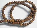 TOKO-BEADS PW005-04N Wooden bead (strand) 5.5mm PW005-04N ウッドビーズ（連） 5.5mm Asian bead & African bead  Handmade,Lampeork,bead,asia,india,ethnic,parts,accessory,beads とんぼ玉,ビーズ,トンボ玉,アジア,インド,エスニック,手作り,パーツ,アクセサリー