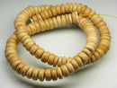 TOKO-BEADS PW005-07 Wooden bead (strand) 8mm PW005-07 ウッドビーズ（連） 8mm Asian bead & African bead  Handmade,Lampeork,bead,asia,india,ethnic,parts,accessory,beads とんぼ玉,ビーズ,トンボ玉,アジア,インド,エスニック,手作り,パーツ,アクセサリー