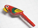TOKO-BEADS PW006-02 Wooden Charm 36~40mm PW006-02 ウッドチャーム（オウム） 36~40mm Asian bead & African bead  Handmade,Lampeork,bead,asia,india,ethnic,parts,accessory,beads とんぼ玉,ビーズ,トンボ玉,アジア,インド,エスニック,手作り,パーツ,アクセサリー