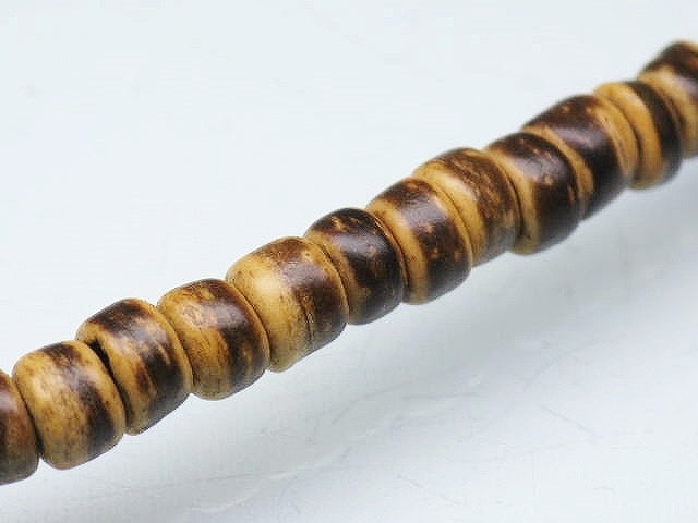 TOKO-BEADS PW201N-26 Palmtree Seed bead (strand) 5mm PW201N-26 ココナッツシードビーズ（連） 5mm Asian bead & African bead  Handmade,Lampeork,bead,asia,india,ethnic,parts,accessory,beads とんぼ玉,ビーズ,トンボ玉,アジア,インド,エスニック,手作り,パーツ,アクセサリー