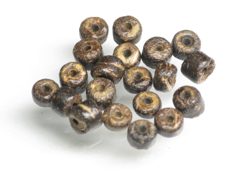 TOKO-BEADS PW201-30P Palmtree Seed bead (20pcs) 3~4mm PW201-30P ココナッツシードビーズ(20個パック) 3~4mm Asian bead & African bead  Handmade,Lampeork,bead,asia,india,ethnic,parts,accessory,beads とんぼ玉,ビーズ,トンボ玉,アジア,インド,エスニック,手作り,パーツ,アクセサリー