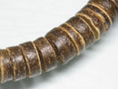 TOKO-BEADS PW202-18N Palmtree Seed bead (strand) 10mm PW202-18N ココナッツシードビーズ（連） 10mm Asian bead & African bead  Handmade,Lampeork,bead,asia,india,ethnic,parts,accessory,beads とんぼ玉,ビーズ,トンボ玉,アジア,インド,エスニック,手作り,パーツ,アクセサリー