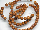 TOKO-BEADS PW301-03N Wooden bead (strand) 5mm PW301-03N ウッドビーズ（連） 5mm Asian bead & African bead  Handmade,Lampeork,bead,asia,india,ethnic,parts,accessory,beads とんぼ玉,ビーズ,トンボ玉,アジア,インド,エスニック,手作り,パーツ,アクセサリー