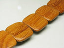 TOKO-BEADS PW301-18N Wooden bead (strand) 25.5mm PW301-18N ウッドビーズ（連） 25.5mm Asian bead & African bead  Handmade,Lampeork,bead,asia,india,ethnic,parts,accessory,beads とんぼ玉,ビーズ,トンボ玉,アジア,インド,エスニック,手作り,パーツ,アクセサリー
