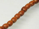 TOKO-BEADS PW301-25N Wooden bead (strand) 4mm PW301-25N ウッドビーズ（連） 4mm Asian bead & African bead  Handmade,Lampeork,bead,asia,india,ethnic,parts,accessory,beads とんぼ玉,ビーズ,トンボ玉,アジア,インド,エスニック,手作り,パーツ,アクセサリー