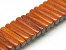 TOKO-BEADS PW301-34N Wooden bead (strand) 17.5mm PW301-34N ウッドビーズ（連） 17.5mm Asian bead & African bead  Handmade,Lampeork,bead,asia,india,ethnic,parts,accessory,beads とんぼ玉,ビーズ,トンボ玉,アジア,インド,エスニック,手作り,パーツ,アクセサリー