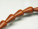 TOKO-BEADS PW301-37N Wooden bead (strand) 10mm PW301-37N ウッドビーズ（連） 10mm Asian bead & African bead  Handmade,Lampeork,bead,asia,india,ethnic,parts,accessory,beads とんぼ玉,ビーズ,トンボ玉,アジア,インド,エスニック,手作り,パーツ,アクセサリー