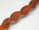 TOKO-BEADS PW301-45N Wooden bead (strand) 8mm PW301-45N ウッドビーズ（連） 8mm Asian bead & African bead  Handmade,Lampeork,bead,asia,india,ethnic,parts,accessory,beads とんぼ玉,ビーズ,トンボ玉,アジア,インド,エスニック,手作り,パーツ,アクセサリー