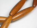 TOKO-BEADS PW301-49N Wooden bead (strand) 8mm PW301-49N ウッドビーズ（連） 8mm Asian bead & African bead  Handmade,Lampeork,bead,asia,india,ethnic,parts,accessory,beads とんぼ玉,ビーズ,トンボ玉,アジア,インド,エスニック,手作り,パーツ,アクセサリー