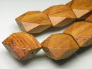 TOKO-BEADS PW301-58N Wooden bead (strand) 22mm PW301-58N ウッドビーズ（連） 22mm Asian bead & African bead  Handmade,Lampeork,bead,asia,india,ethnic,parts,accessory,beads とんぼ玉,ビーズ,トンボ玉,アジア,インド,エスニック,手作り,パーツ,アクセサリー